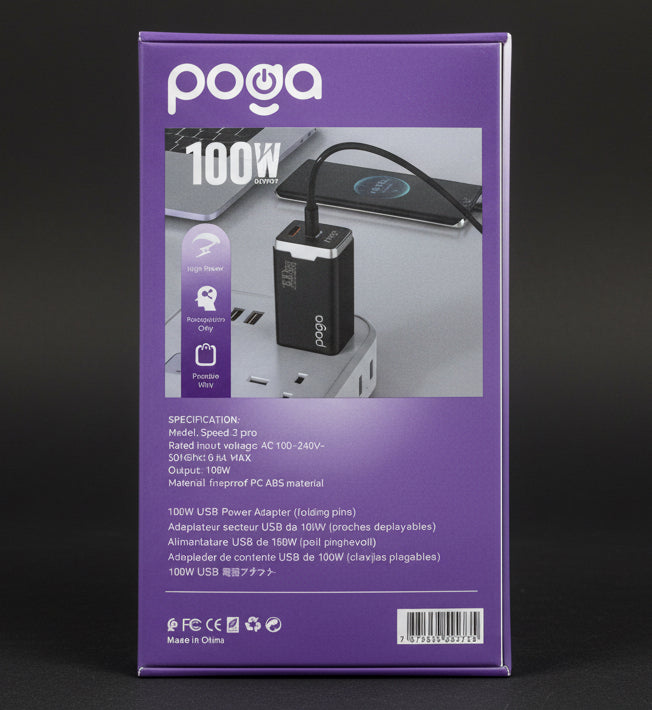 Poga Speed-2 Pro - 100W Super Charger