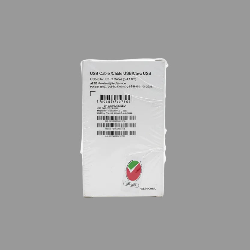 Samsung USB Cable - USB-C to USB-C - 3A 1.8M Super Fast Charger