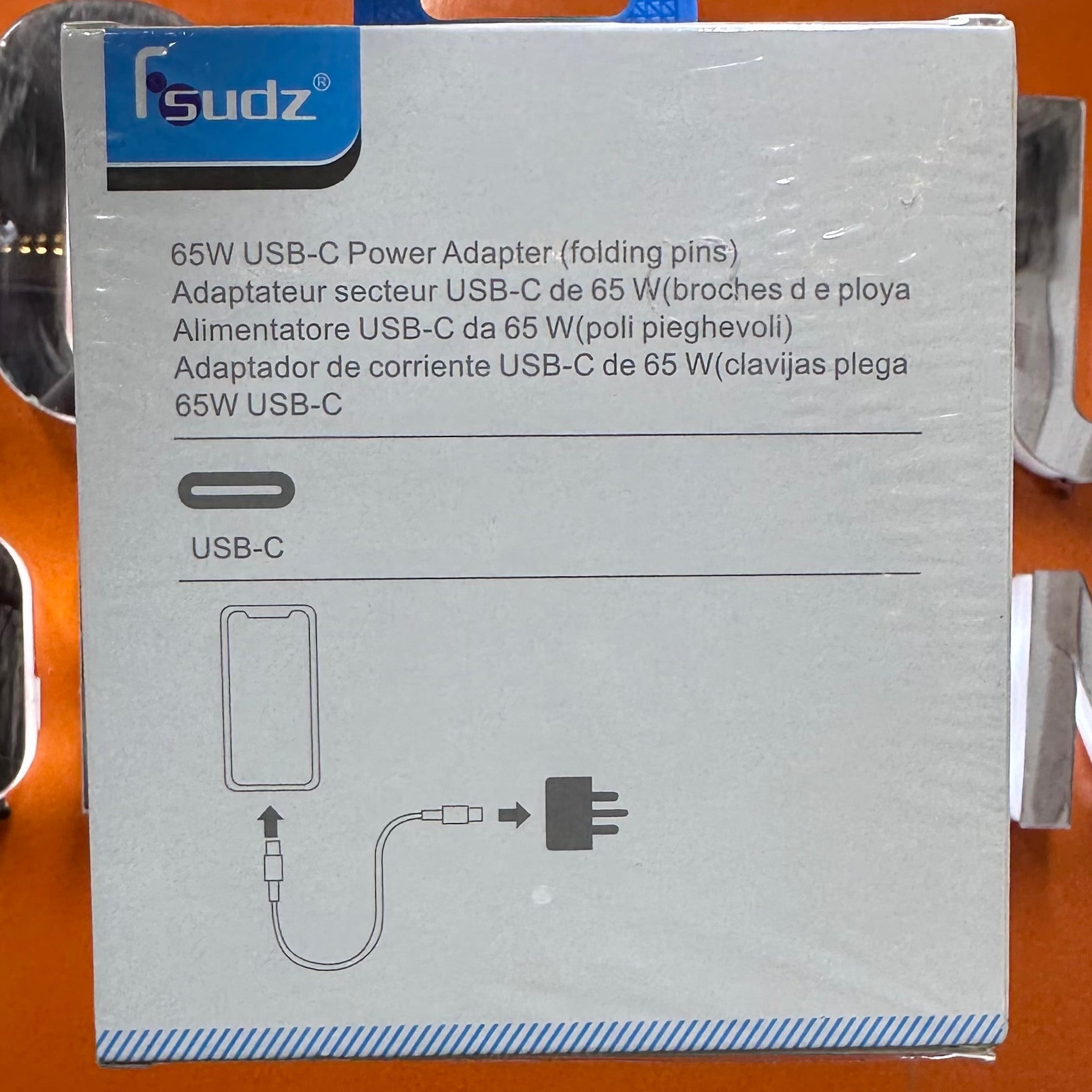 Fsudz - 15 Pro Max Charger - 65W USB Power Adapter