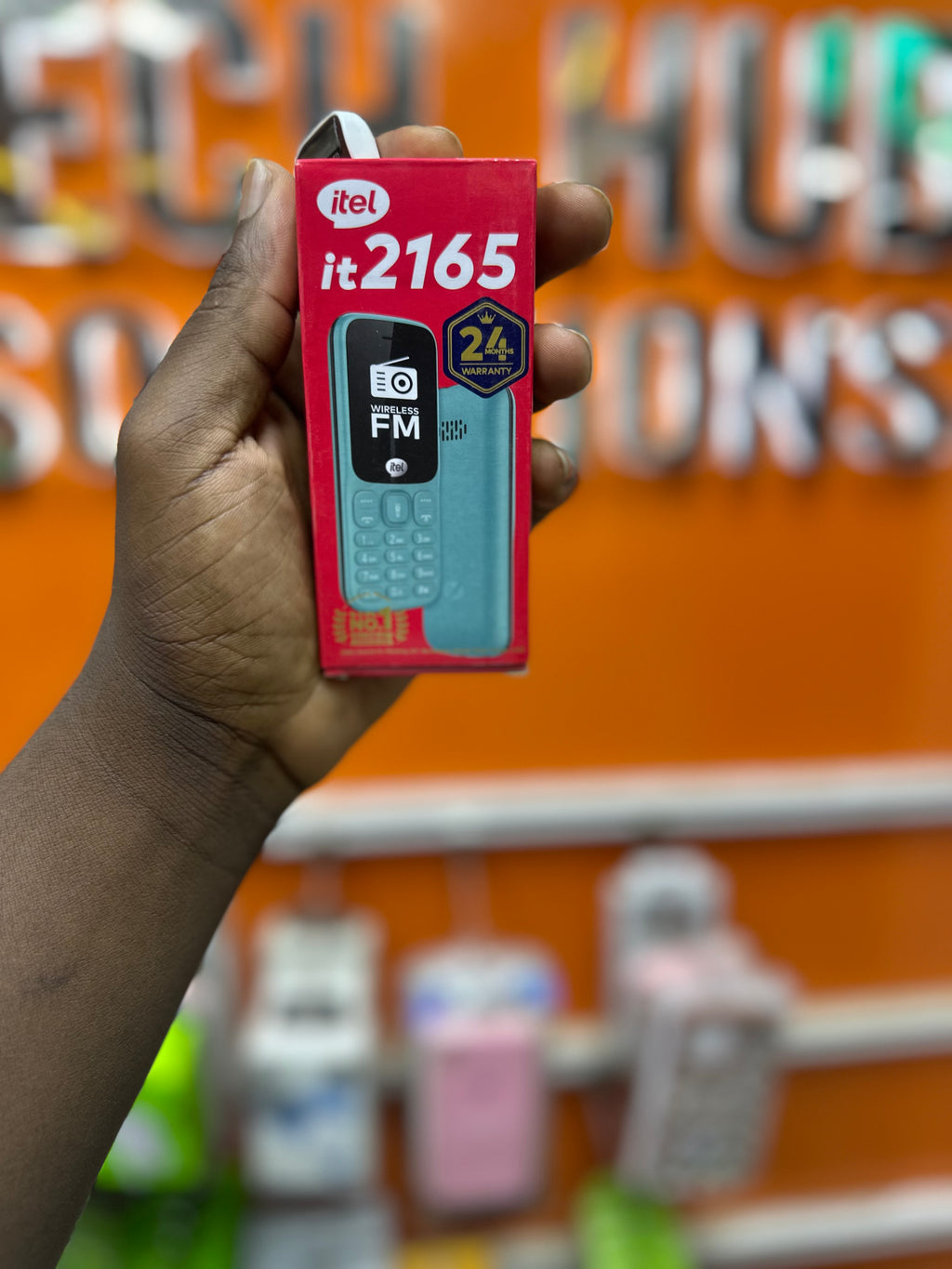 Itel - It2165 Wireless FM Torch Dual Sim