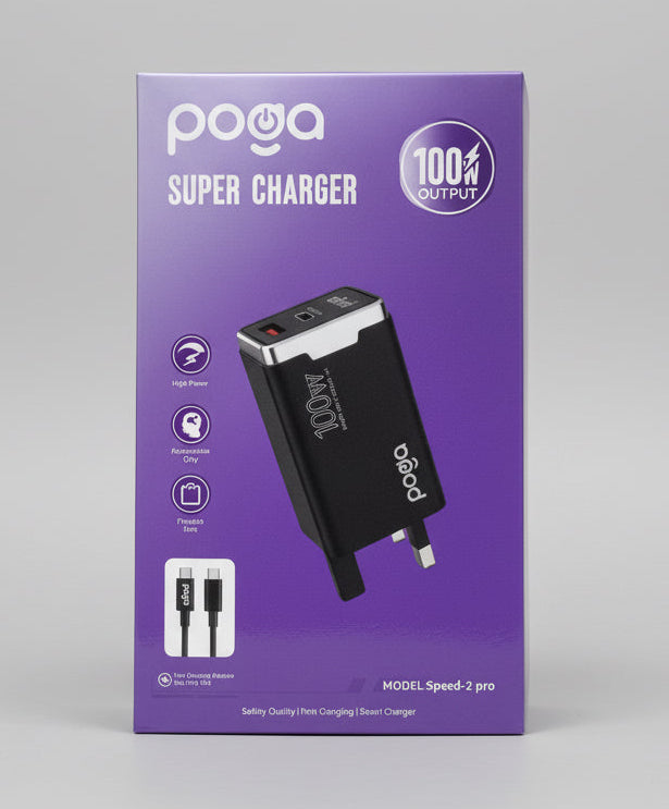 Poga Speed-2 Pro - 100W Super Charger