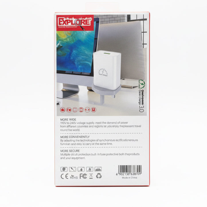 Explore - 45W Super Fast Charger - Micro