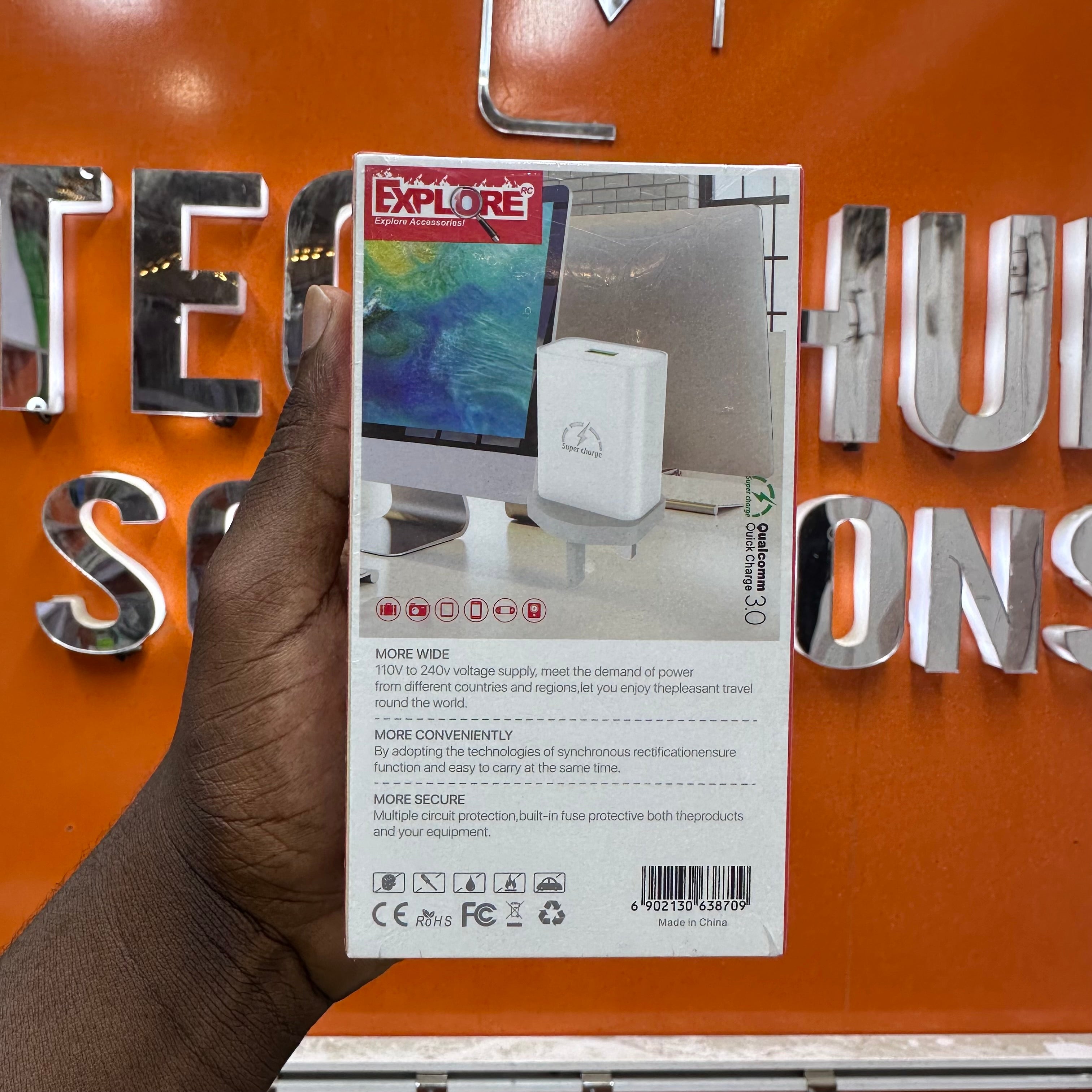 Explore - 45W Super Fast Charger - Type-C