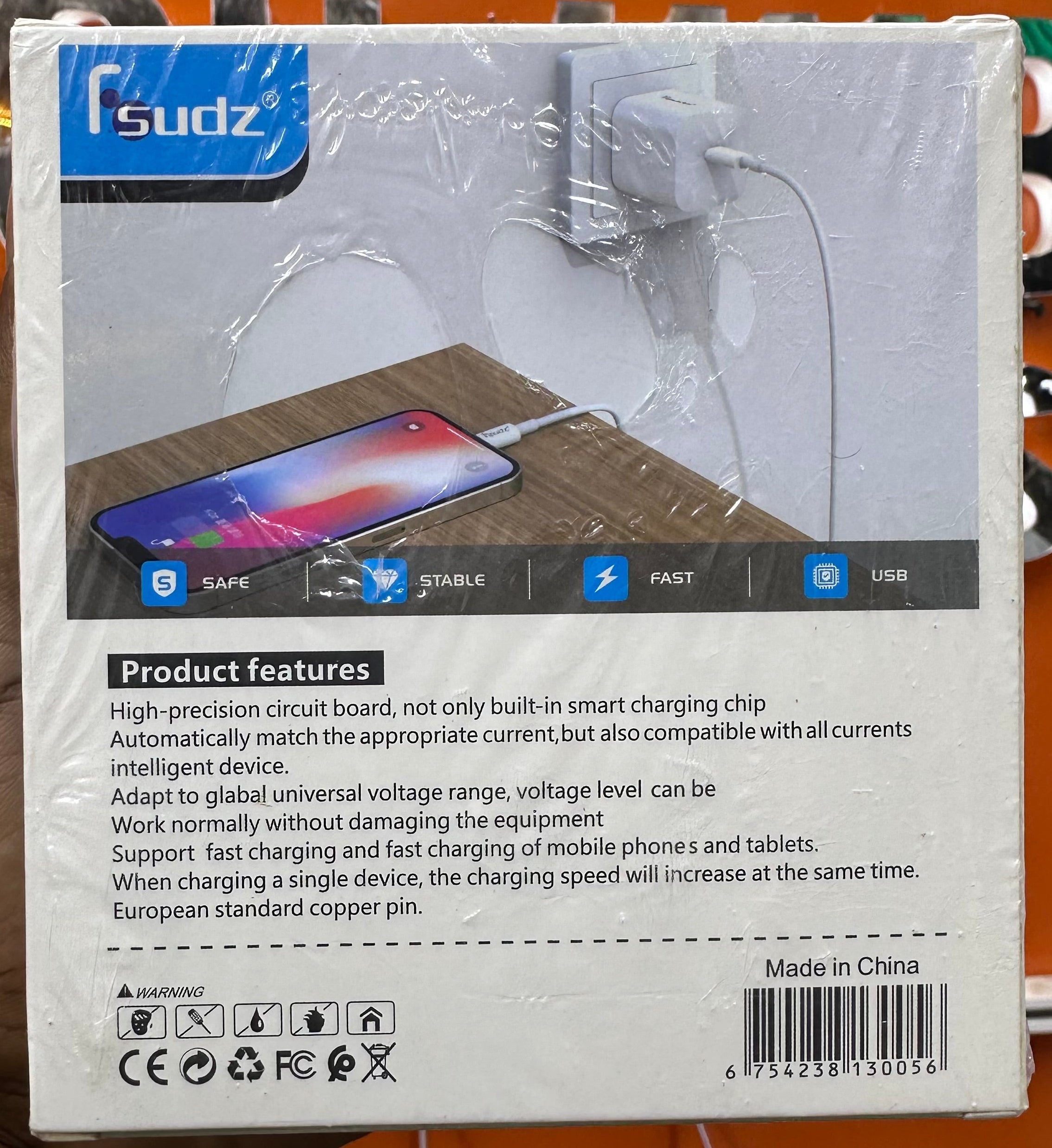 Fsudz - 2-in-1 USB Fast Charger