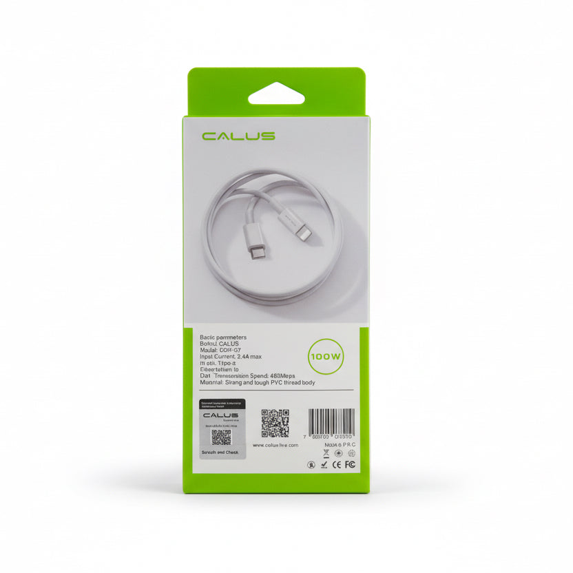 Calus - CDP-S7 - Type-C - Lightning Cable - 100W iPhone Cable