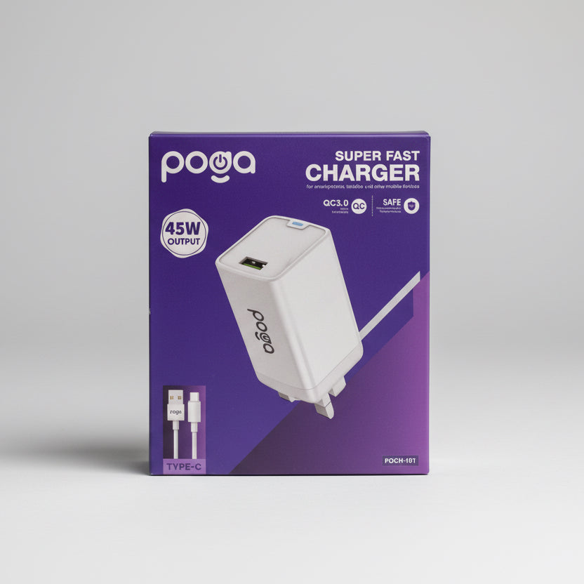 Poga POCH-19T- 45W Super Fast Charger