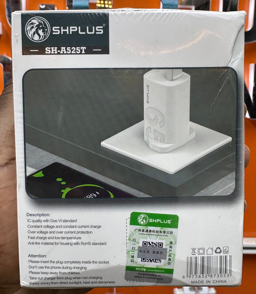 Shplus - SH-A525T - Super Fast Charger (Type C)