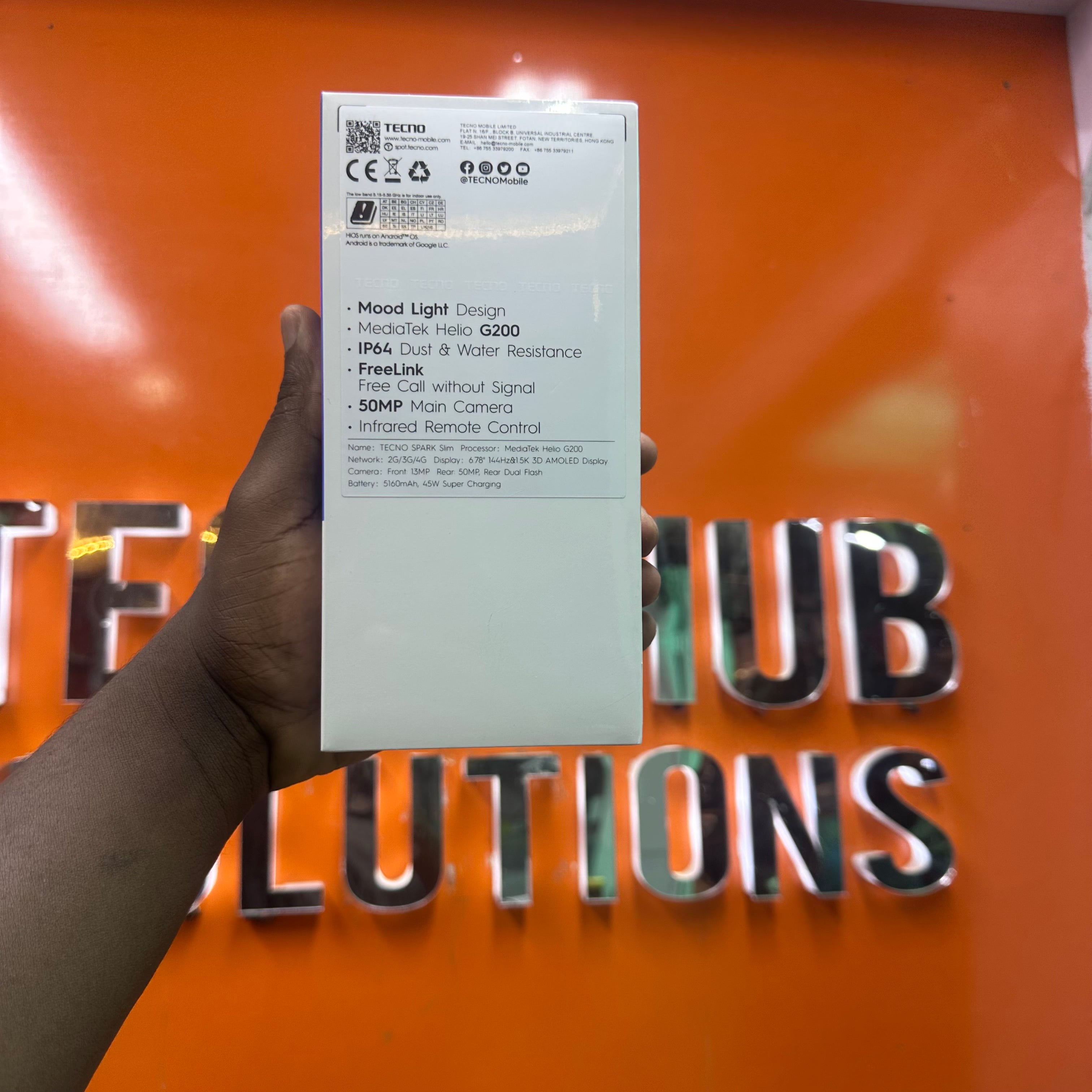 Tecno Spark Slim 256GB +8GB